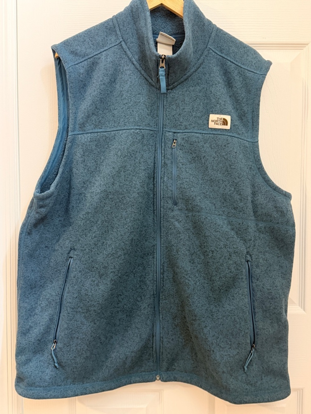 The North Face Slate Blue Men's Fleece Vest
